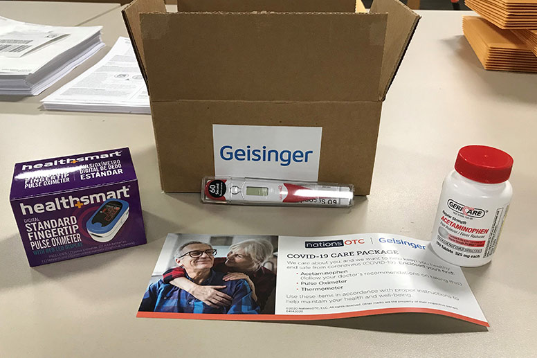 Image of covid care package