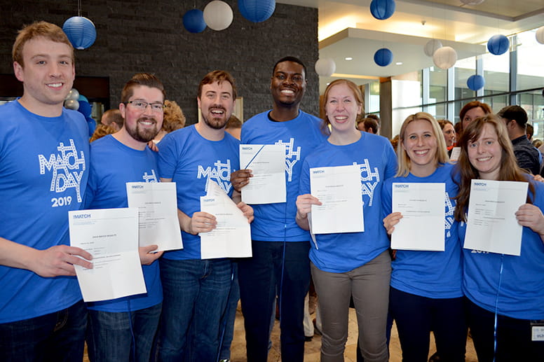 GCSOM Match Day 2019