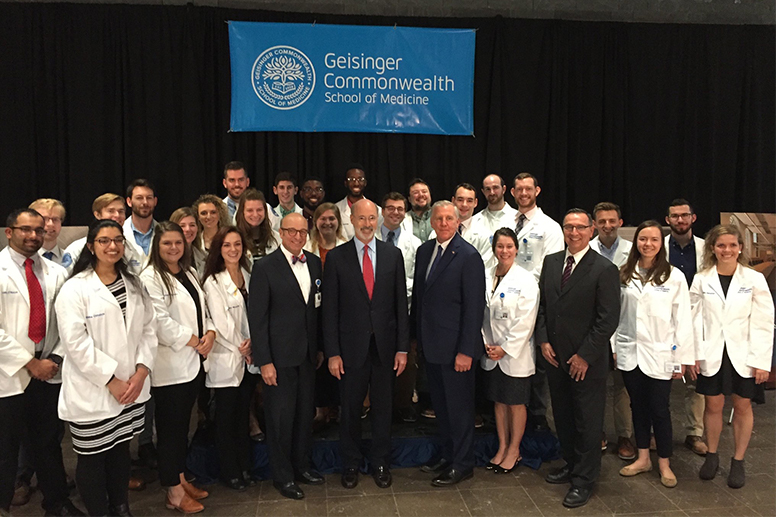 Gov. Tom Wolf GCSOM grant October 2018