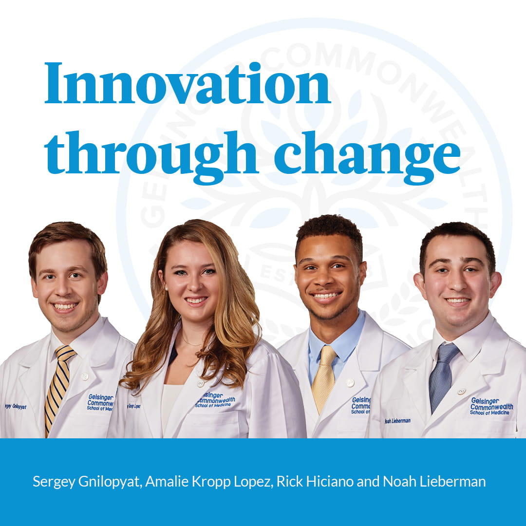 an image of 4 student researchers