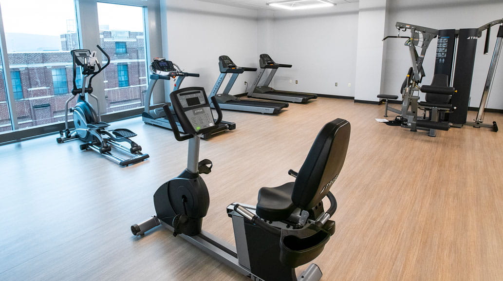 Students exercise room