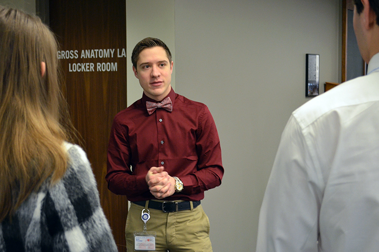 Douglas Wells volunteering