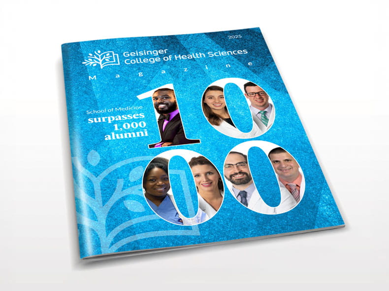 College of Health Sciences magazine cover