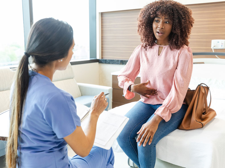 Talking to healthcare provider about your gastroenterology care