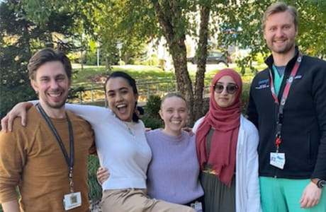 A group picture of medical professionals