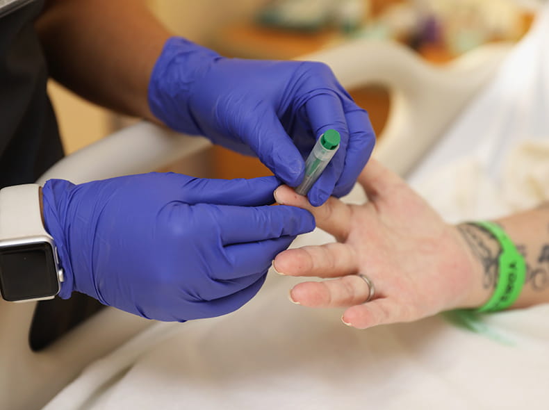 Visiting student nurses tall hero