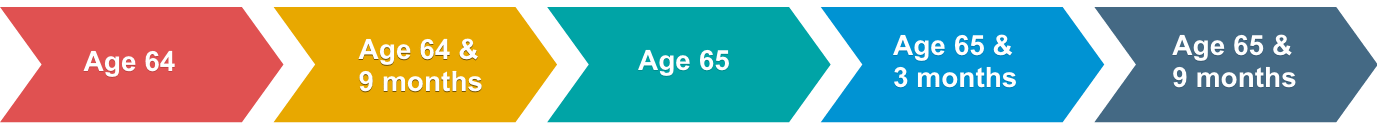 a timeline infographic