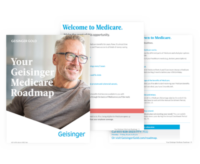 Geisinger Medicare roadmap image