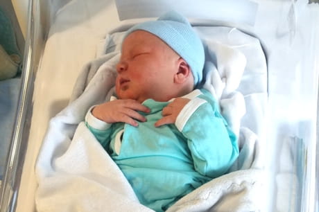 Geisinger Medical Center 2018 New Year baby Jackson.