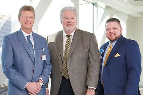 Dr. Anthony Aquilina, Noble C. Quandel and Brian Ebersole