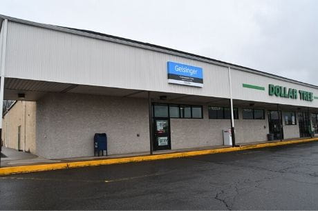 Exterior of the Danville Convenient Care location. 