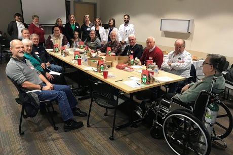 Road to Recovery patients at luncheon.