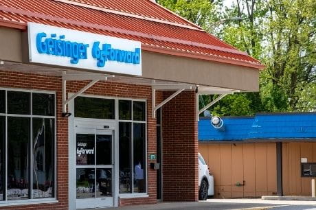 Exterior photo of Geisinger 65 Forward Milton.