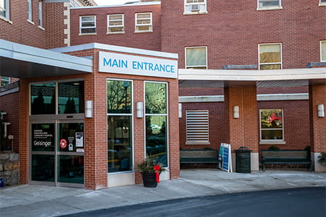 Main entrance