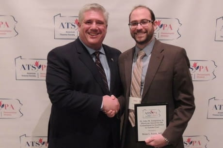 Dr. Michael Reihard and Dr. Brian Frank