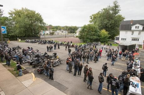N.E. Federation of Clubs members arrive at Geisinger South Wilkes-Barre to drop off a massive toy donation.