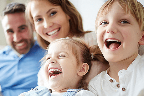 Family Laughing