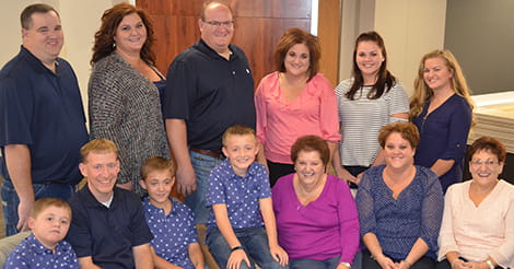 Bernadette Dombrosky and family