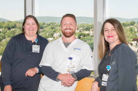 Julie Rutledge, Anthony Pusateri and Mary Clare Rotell