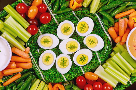 healthy big game snacks