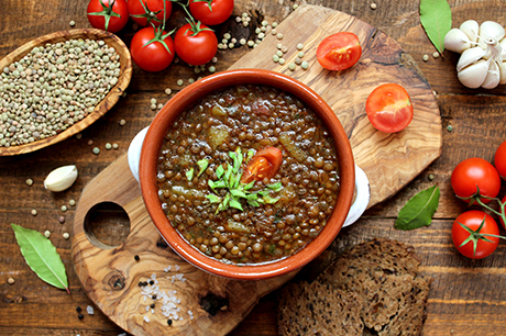 Lentil soup