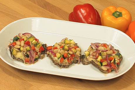 kitchen prescription grilled portabella chopped salad