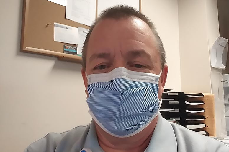 Larry Reck, Geisinger patient access representative