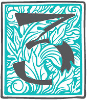 A floral Illustration featuring the number 3.