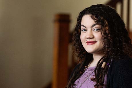 Zoe smiling after surgery 